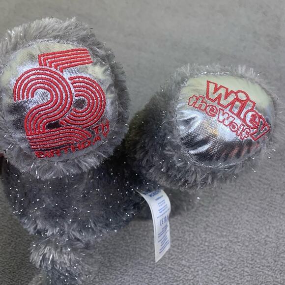 Build a Bear Wiley Wolf 25th Birthday Plush Stuffed Animal Great Wolf Lodge - Picture 6 of 8